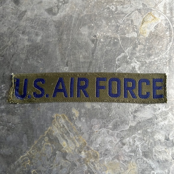 U.S. AIR FORCE ‘olive green’ Tape Patch - Picture 1 of 9